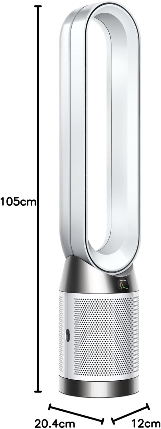 Dyson TP11 Purifier Cool Luftreiniger & Ventilator – HEPA H13, 99,95%, Air Multiplier, App, Weiß
